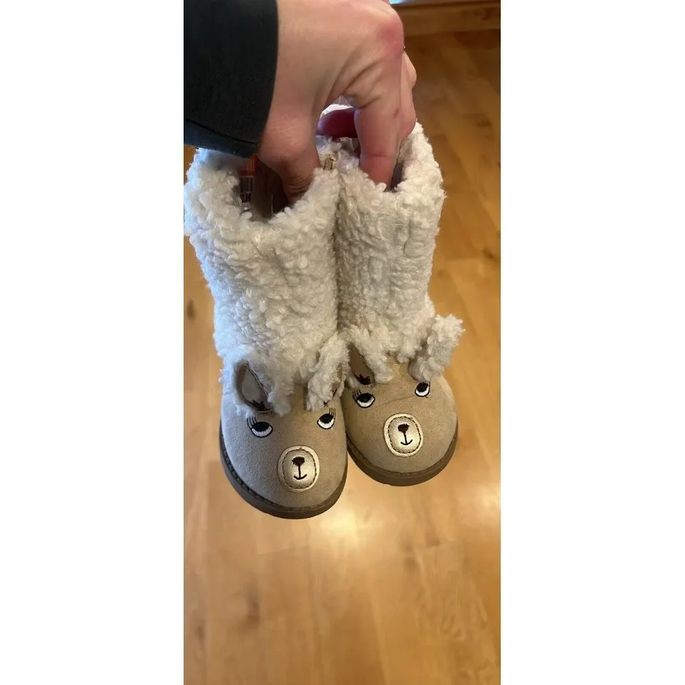 Cat‎ & Jack Llama Boots Size Toddler Girl's